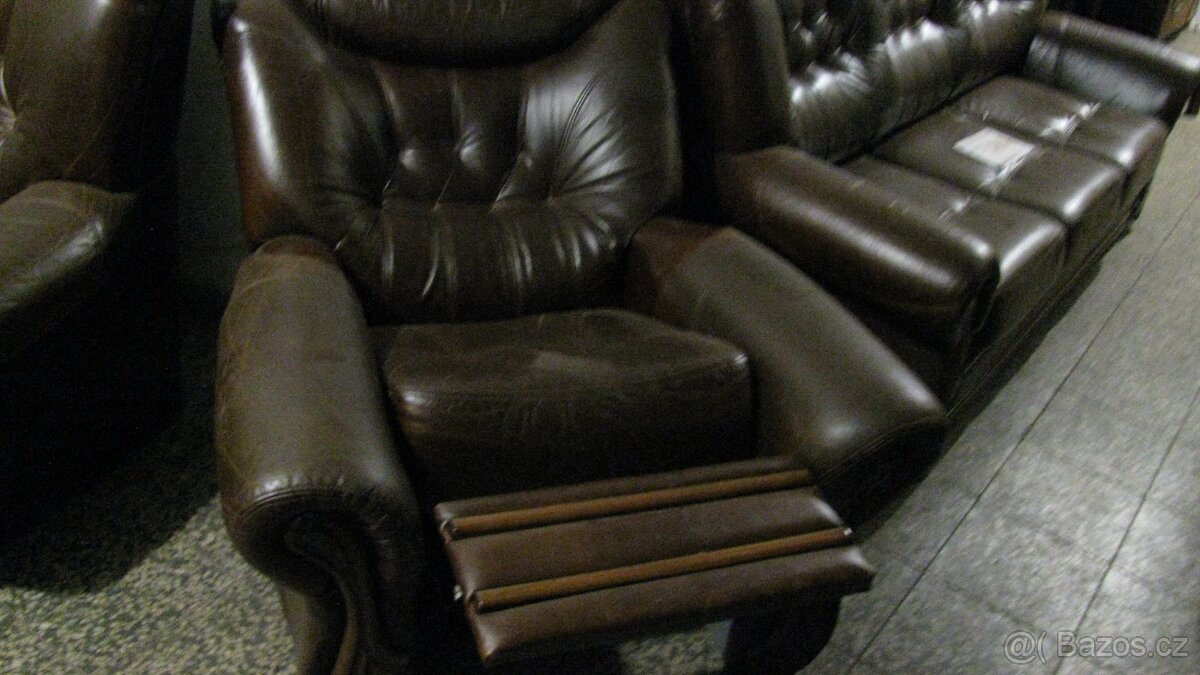 Kožená sedačka - 2