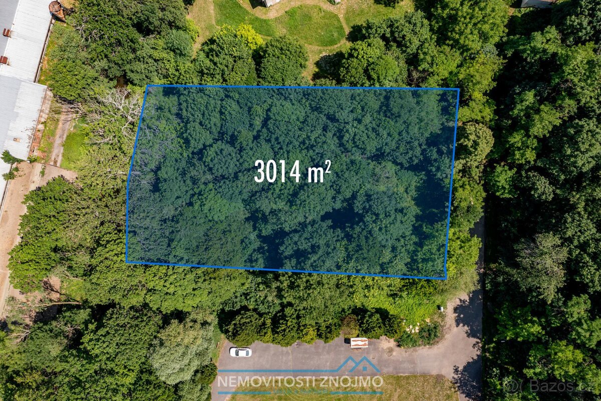 Prodej stavebního pozemku, 3014m2, k.ú. Jaroslavice u Znojma - 2