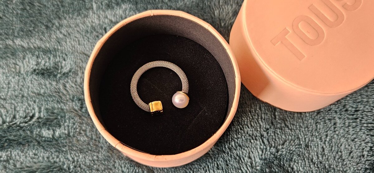 Zlatý prsten TOUS Icon Mesh - 2