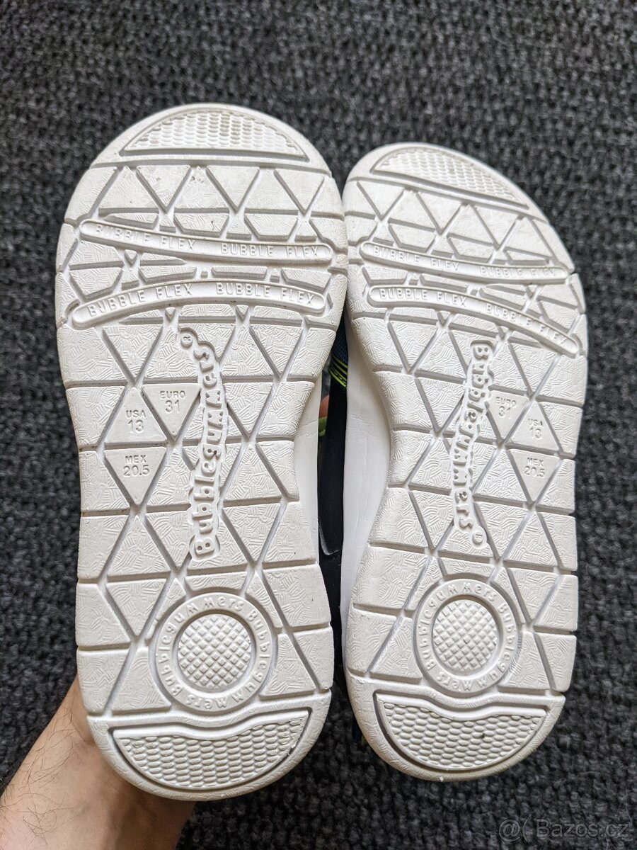 Bubble Breathe Modro-zelené dětské tenisky EUR 31 - 2