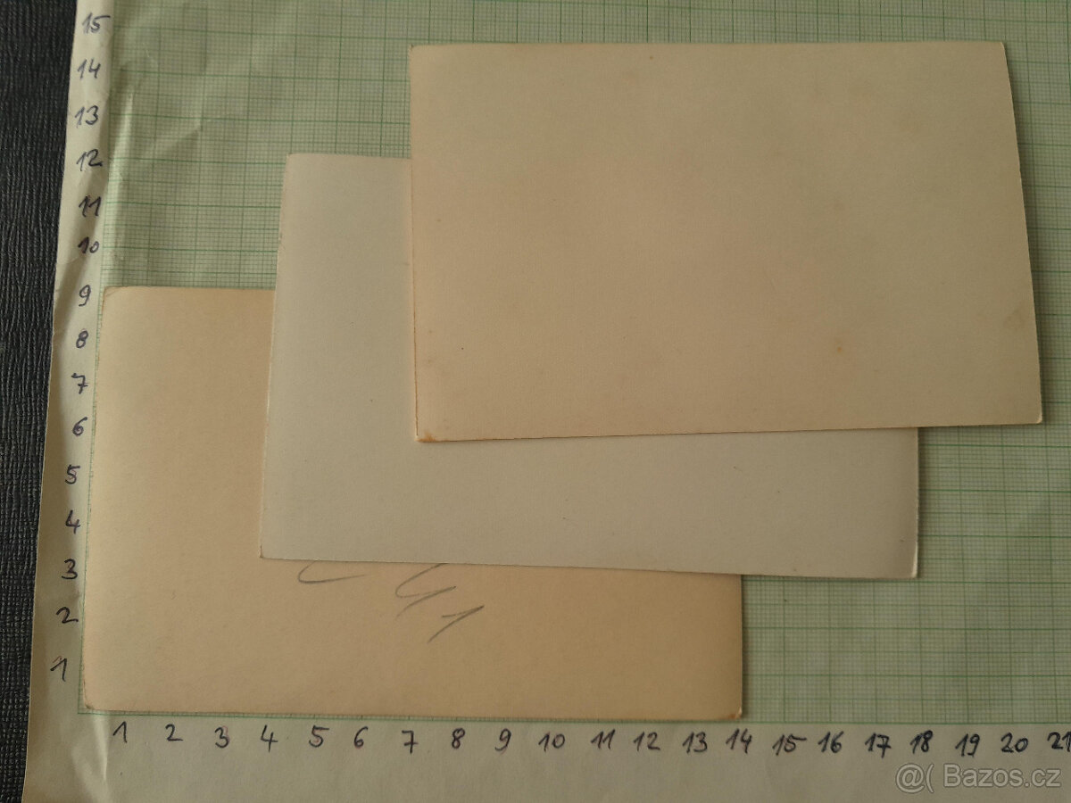 Pouť - sv. Vojtěch 1947, Josef kard. Beran, 3 čb fotografie - 2