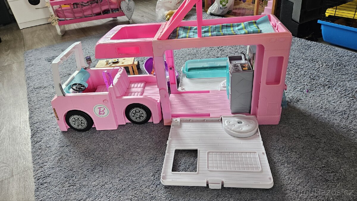 Barbie karavan 3v1 mattel - 2