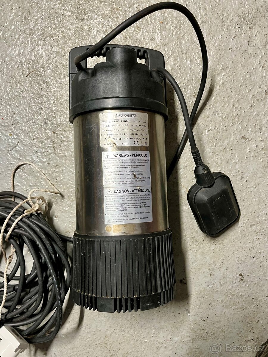 EUROMATIC ponorné čerpadlo - 2