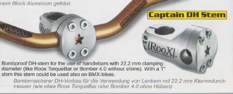 RooX Captain DH + Gusset Open Prison 2" - 2