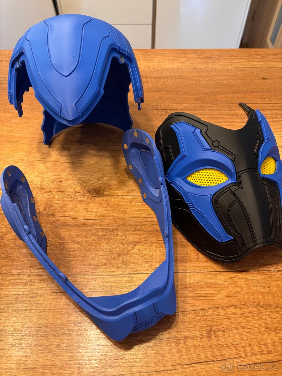 Maska helma Marvel Blue Beetle - nova nepoužita - 2