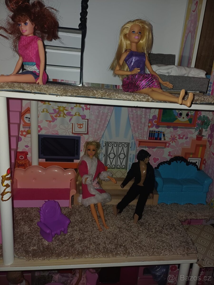 Barbie domeček pro panenky - 2