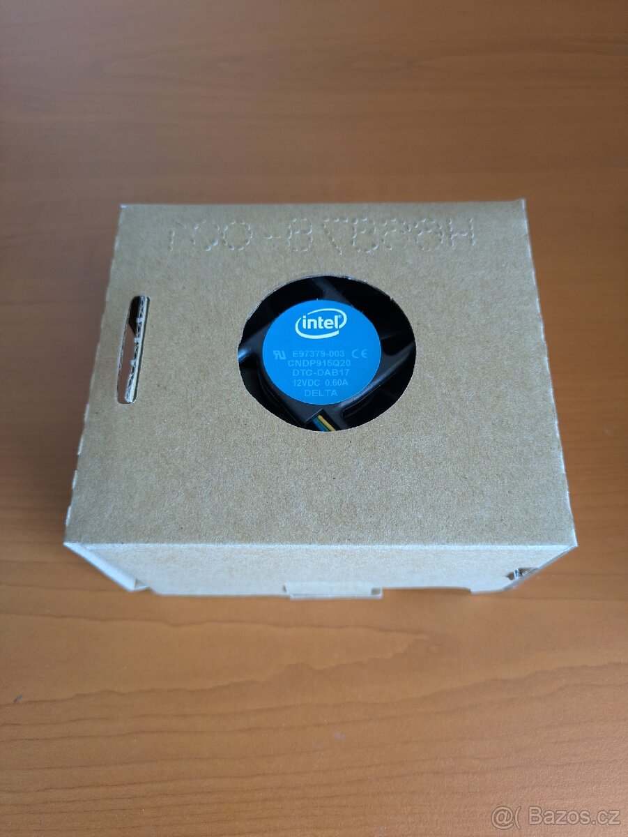 BOX Chladič procesoru Intel pro patici LGA 115x,1200 - NOVÝ - 2