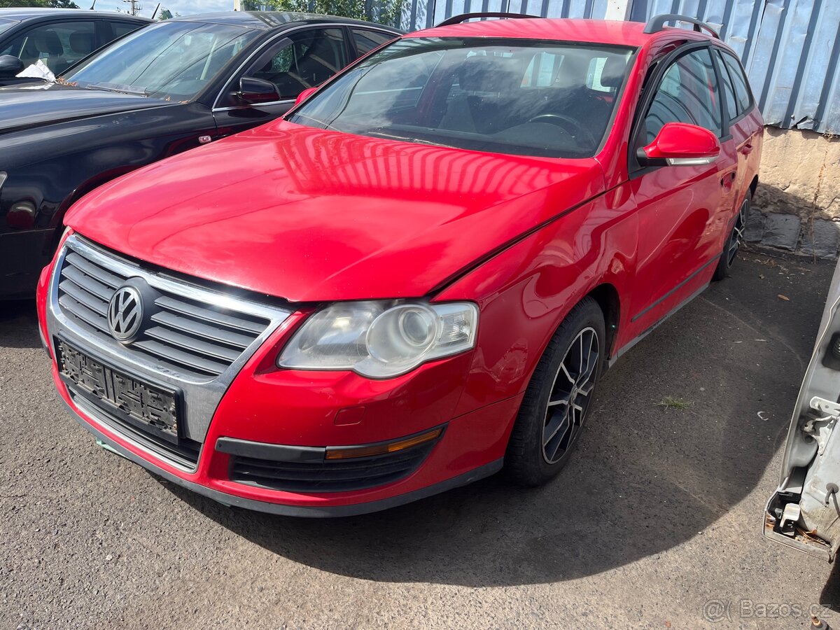 Passat b6 červený - 2