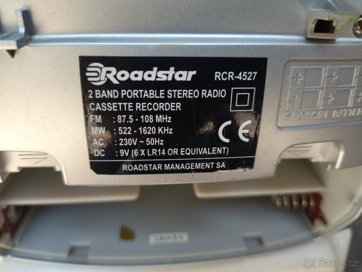 Stereorádio Roadstar 3v1 - 2
