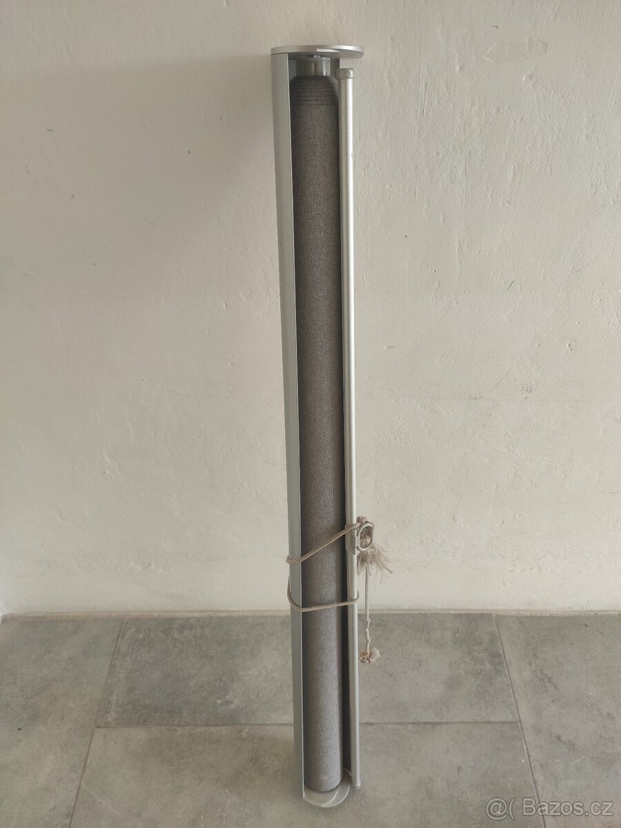 Stahovací zatemňovací ROLETA samonavíjecí šedá 83,5 x 180 cm - 2