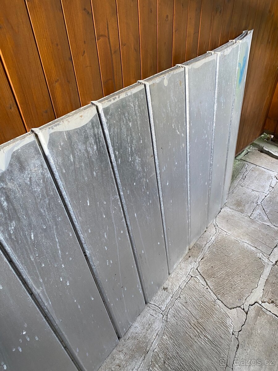 Hliníkový plech - profilovaný 1x2m - 2