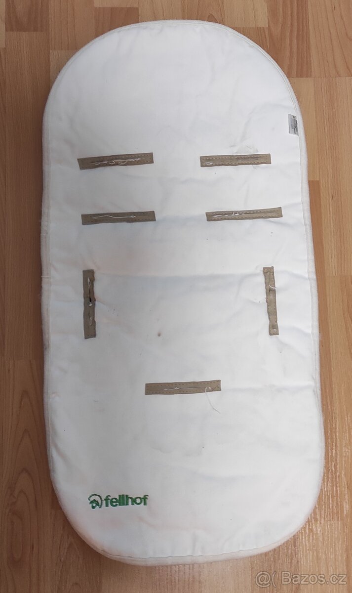 Ovčí kožešina do kočárku Fellhof - 2