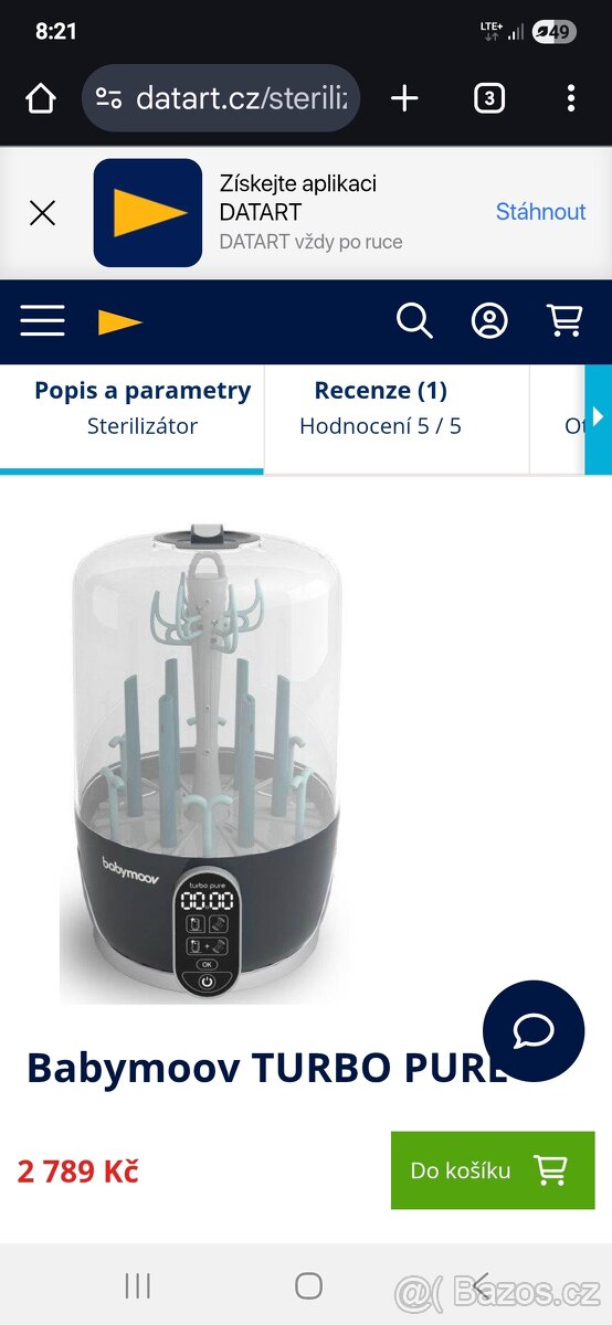 Babymoov turbo pure - 2