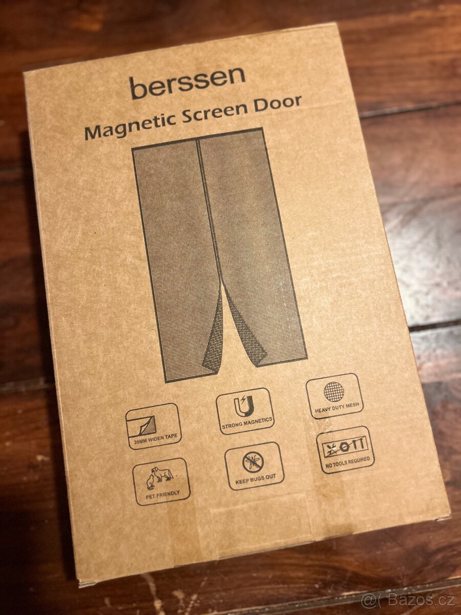 Síťka/ moskytiéra proti hmyzu do dveří magnetická - 2