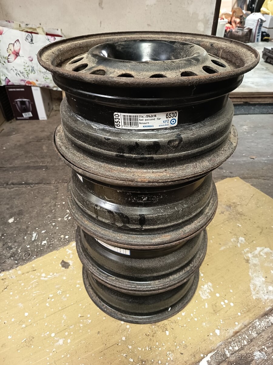 Prodám 4x plech disky - 2