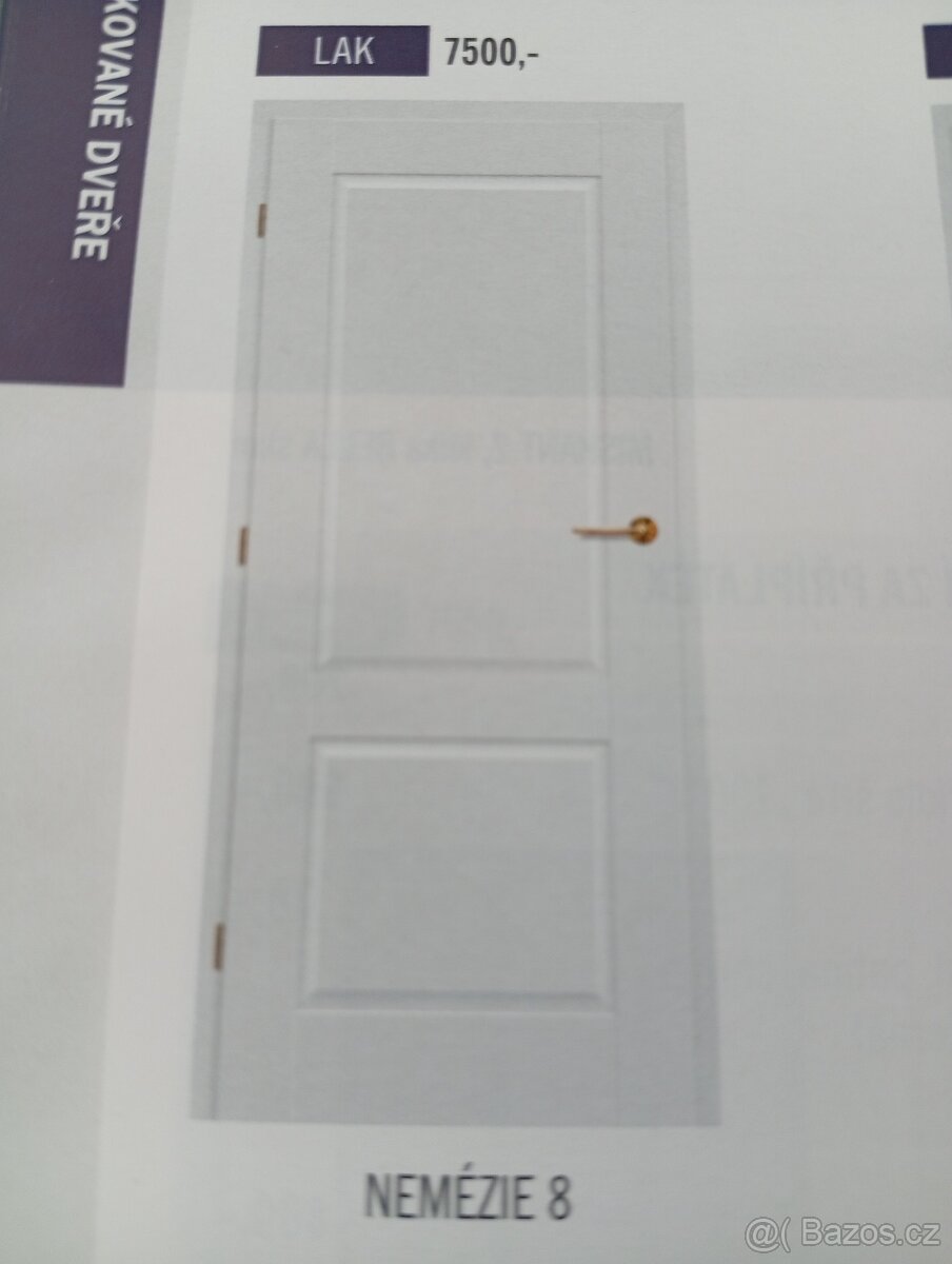 Prodám nové dřevěné interiérové dveře - 2