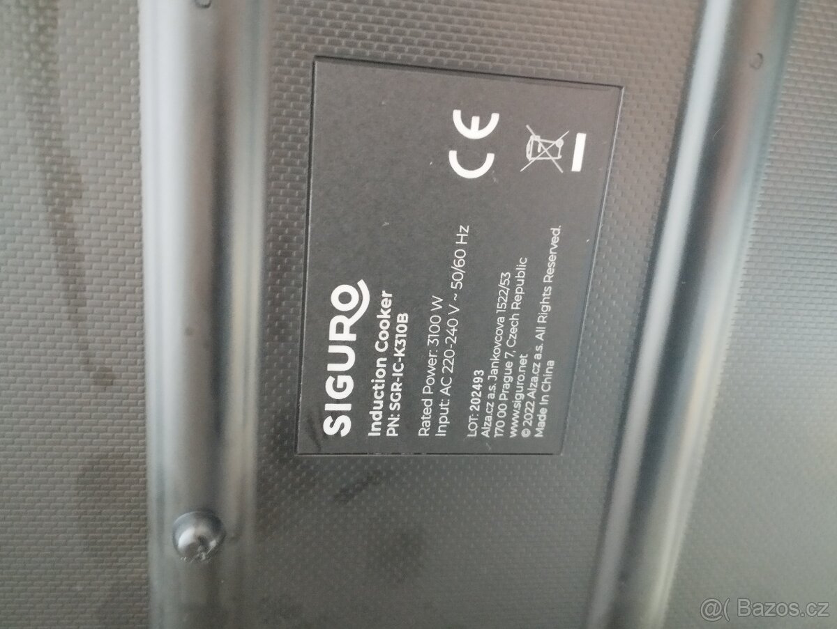Indukční dvojvařič Siguro - 2