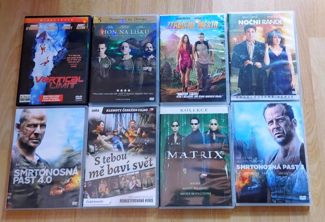 ORIGINÁLNÍ DVD 20KČ/KUS - 2