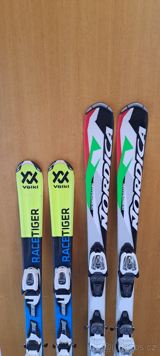 Dětské lyže 110cm,130cm,lyžáky - 2