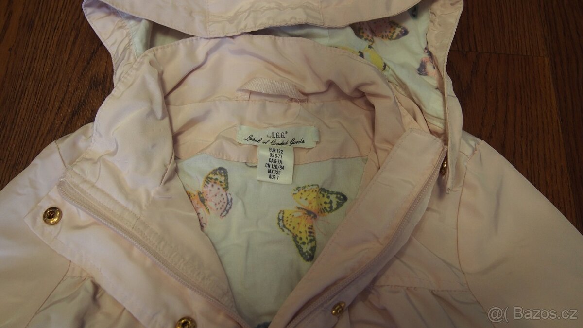 Tenká bunda vel.122 - 2