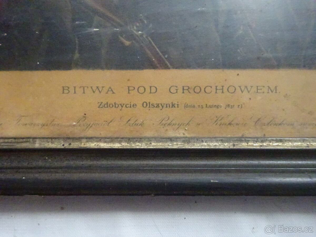 Starý tisk bitva - 2