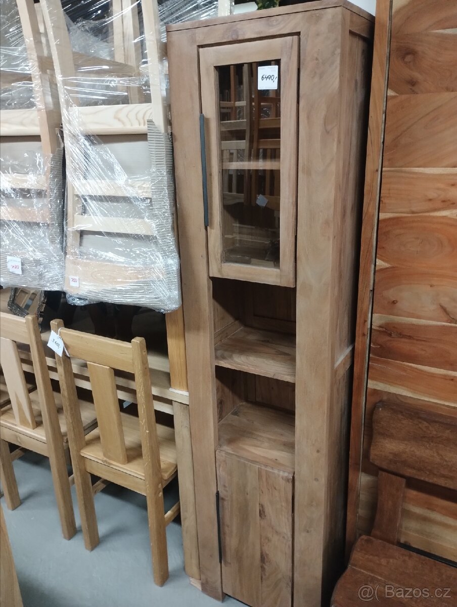 Koupelnový regál Akácie - 2