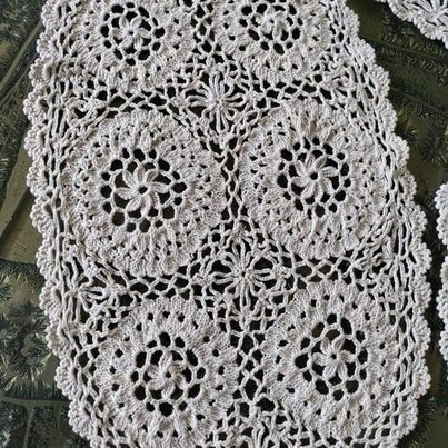 Béžové dečky ruční práce - 2