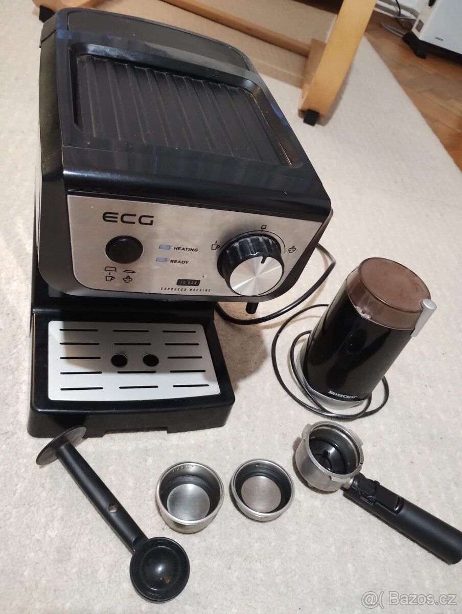 ECG ESP 20101 Black Pakovy kavovar - 2