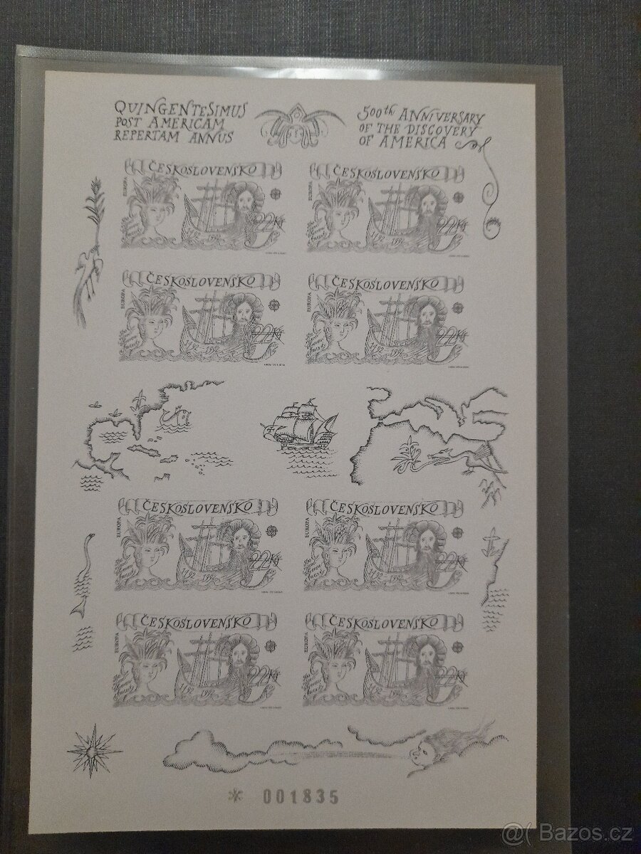 Černotisk Kolumbus - 2