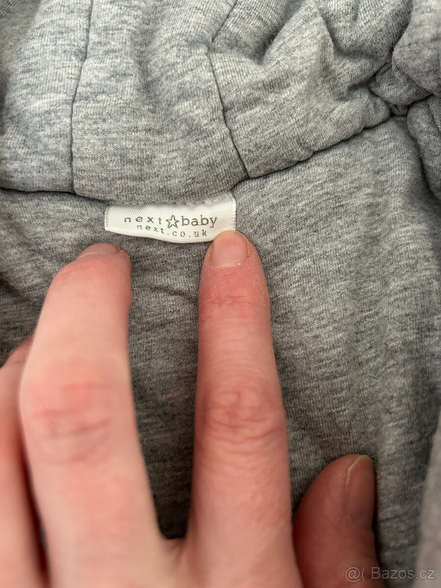 Plyšový overal Next 3-6 měsíců - 2