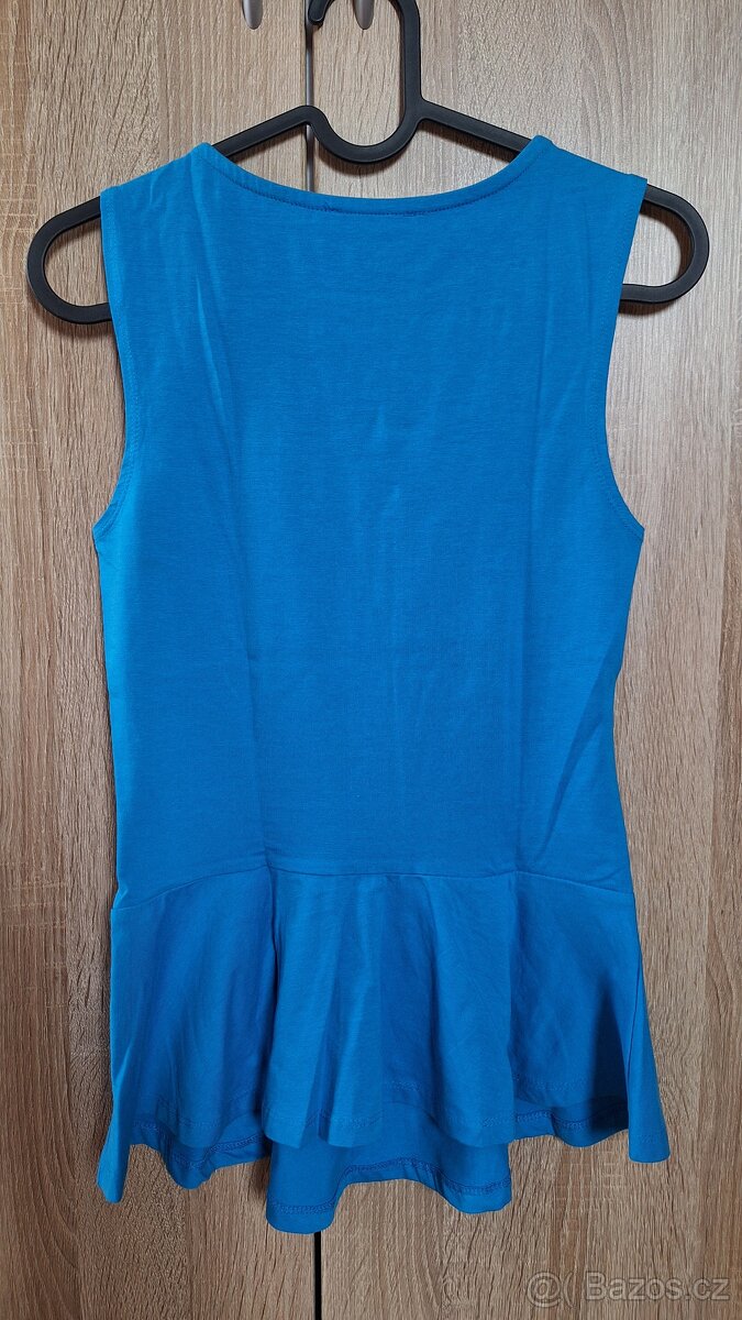 Dámský modrý top - 2