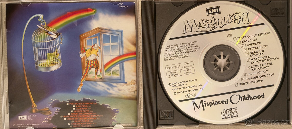 CD Marillion: Misplaced Childhood - 2