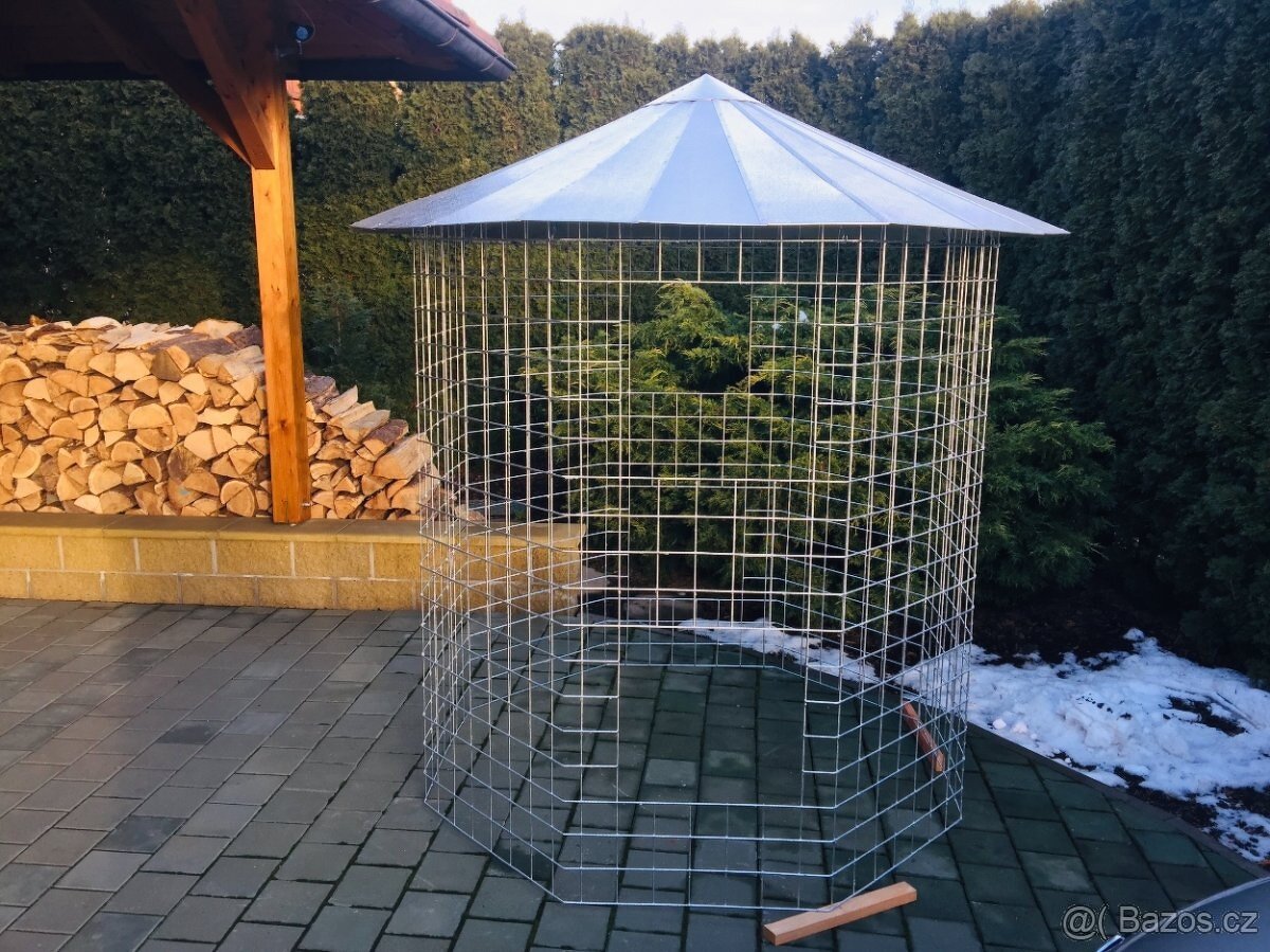 Dřevník,zásobník na dřevo - 2