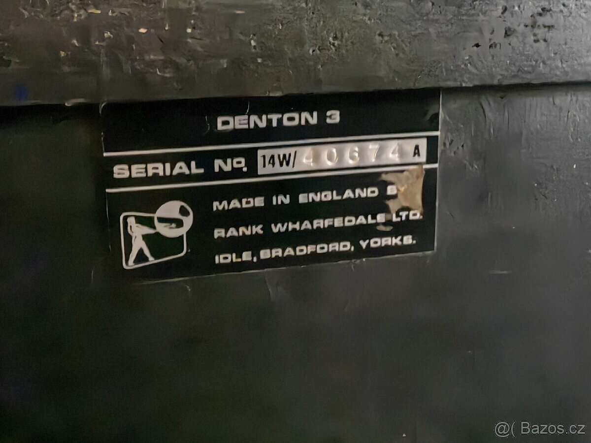 Audio vintage WHARFEDALE DENTON 3 - 2