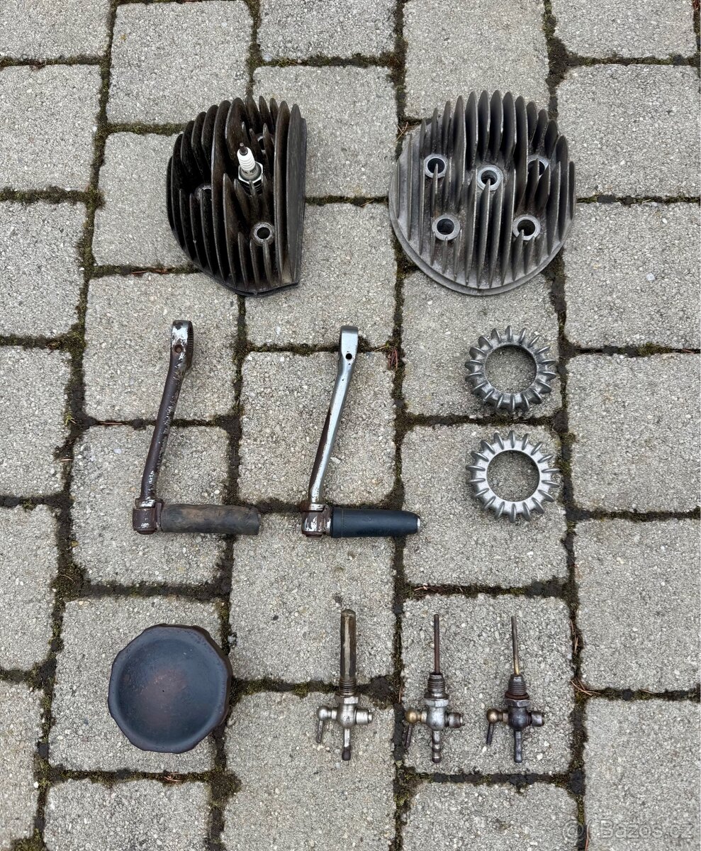 Jawa perak, pulbuben, Ogar - díly - 2