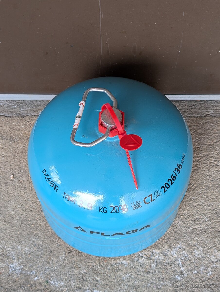 Plná propan-butanová PB láhev 2 kg - 2