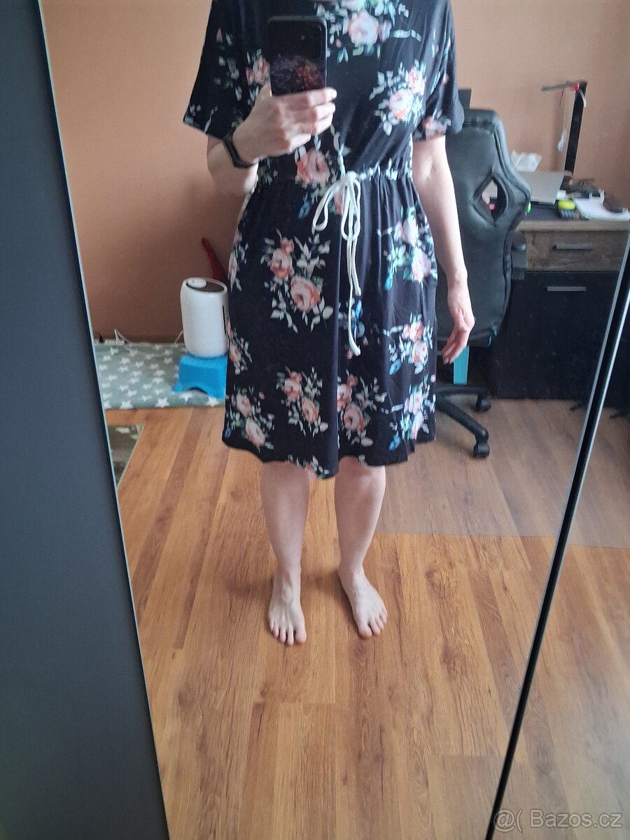 Dámské elastické šaty Nové vel. XL - 2