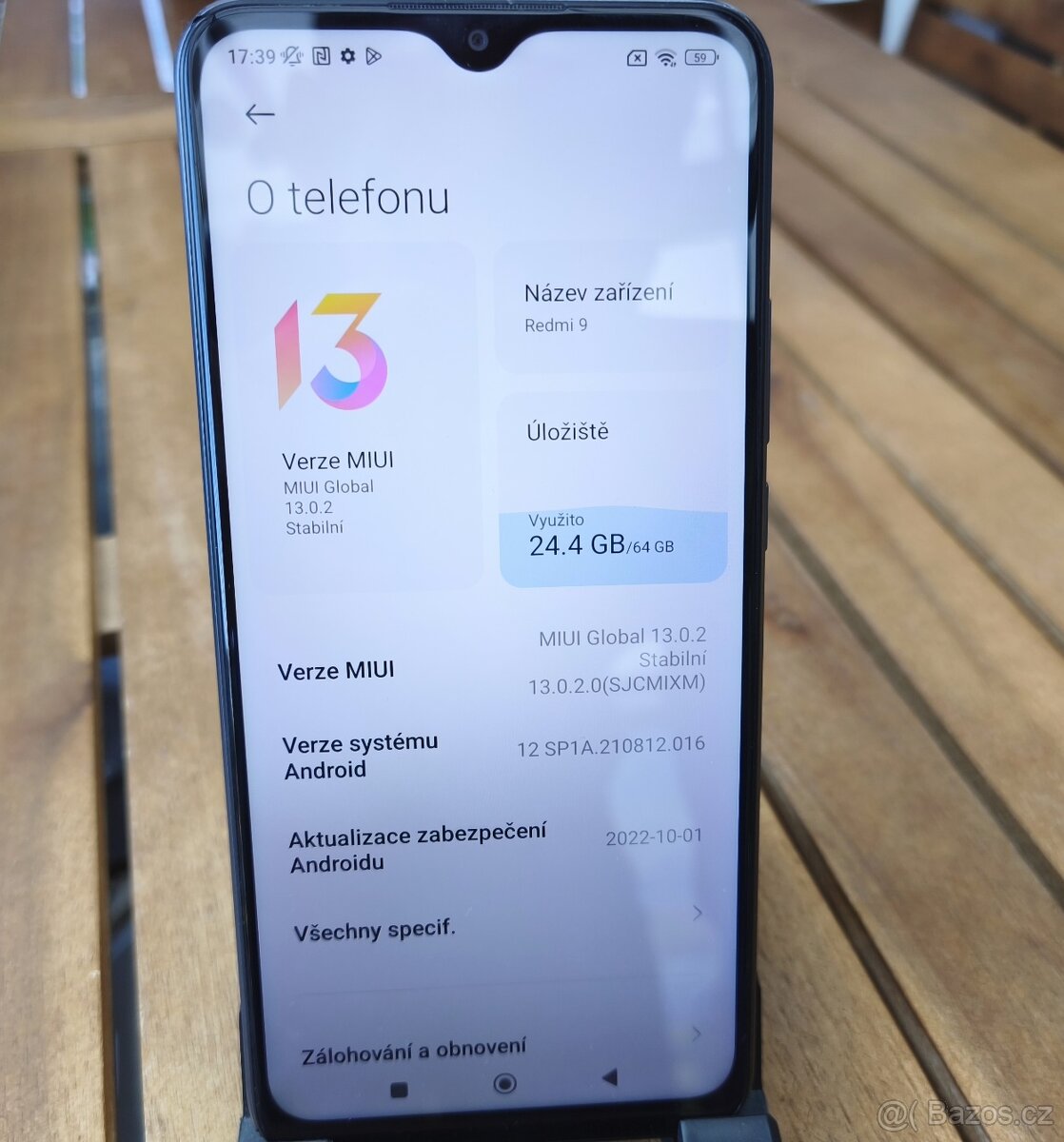 📱 Xiaomi Redmi 9 – 64 GB / 4+1 GB RAM / Android 12 - 2