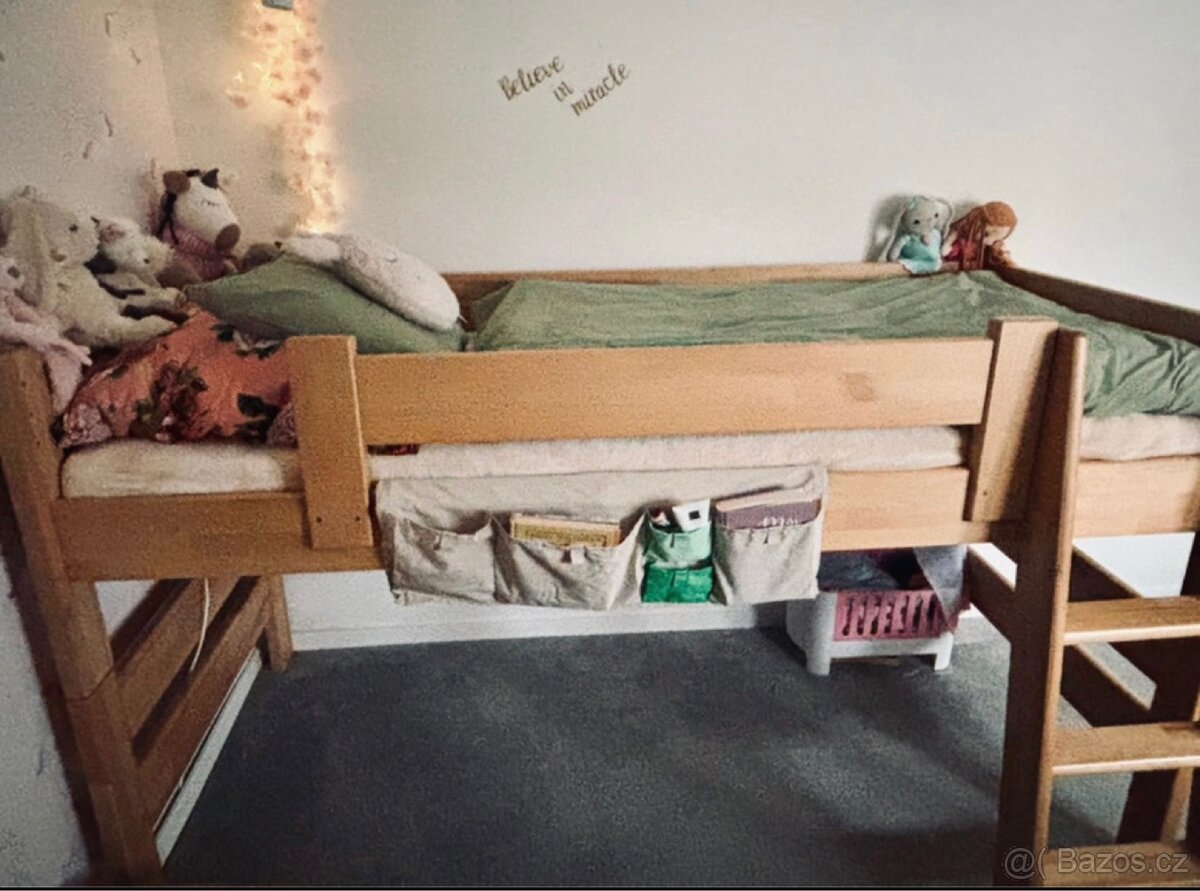 Dětská vyvýšená postel Sandy - 2