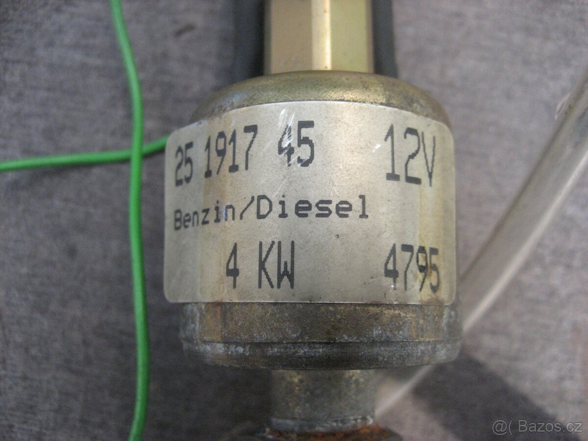 nezávislé topení, čerpadlo, podavač 12v - 2