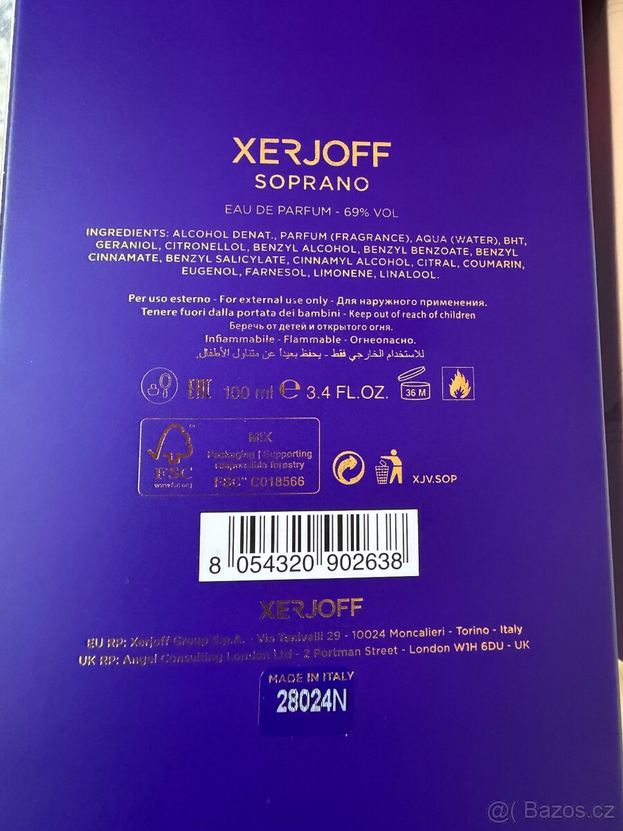Xerjoff Soprano 100ml - 2