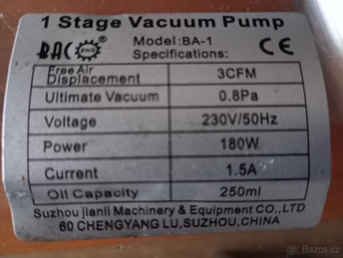 Vákuová pumpa - 2