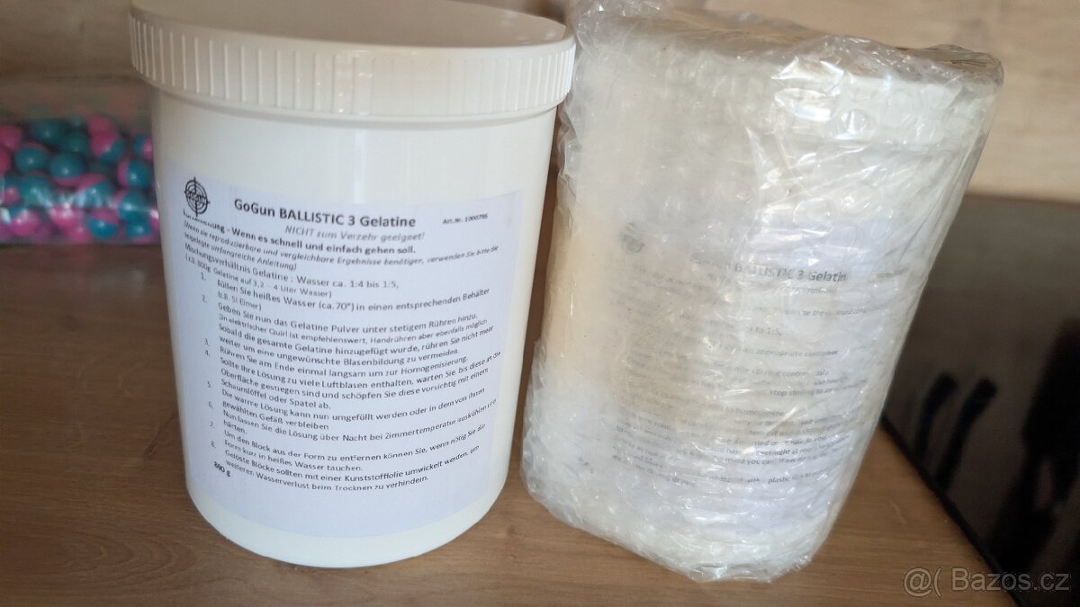 Balistický gel 800g - 2