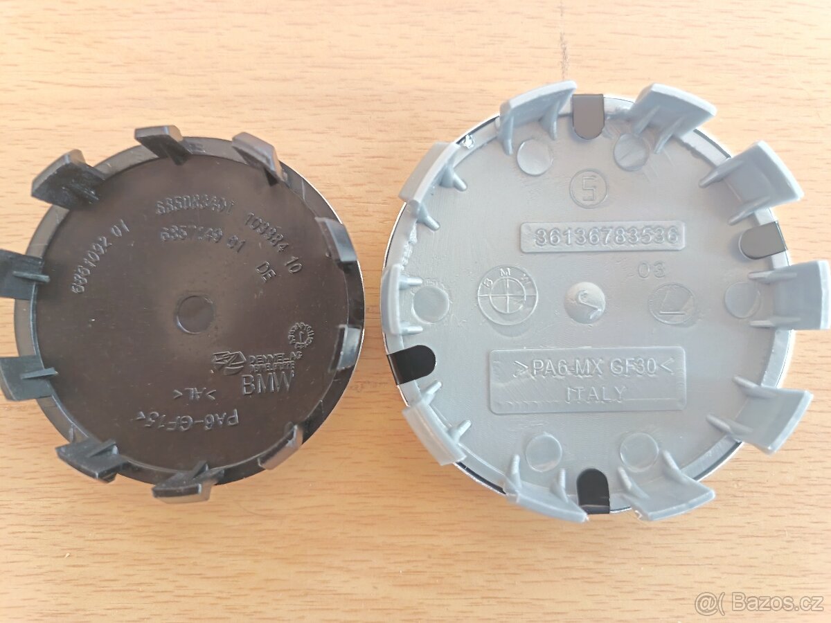 Krytky do Alu disků BMW /Prům. 56 a 68mm/ - 2