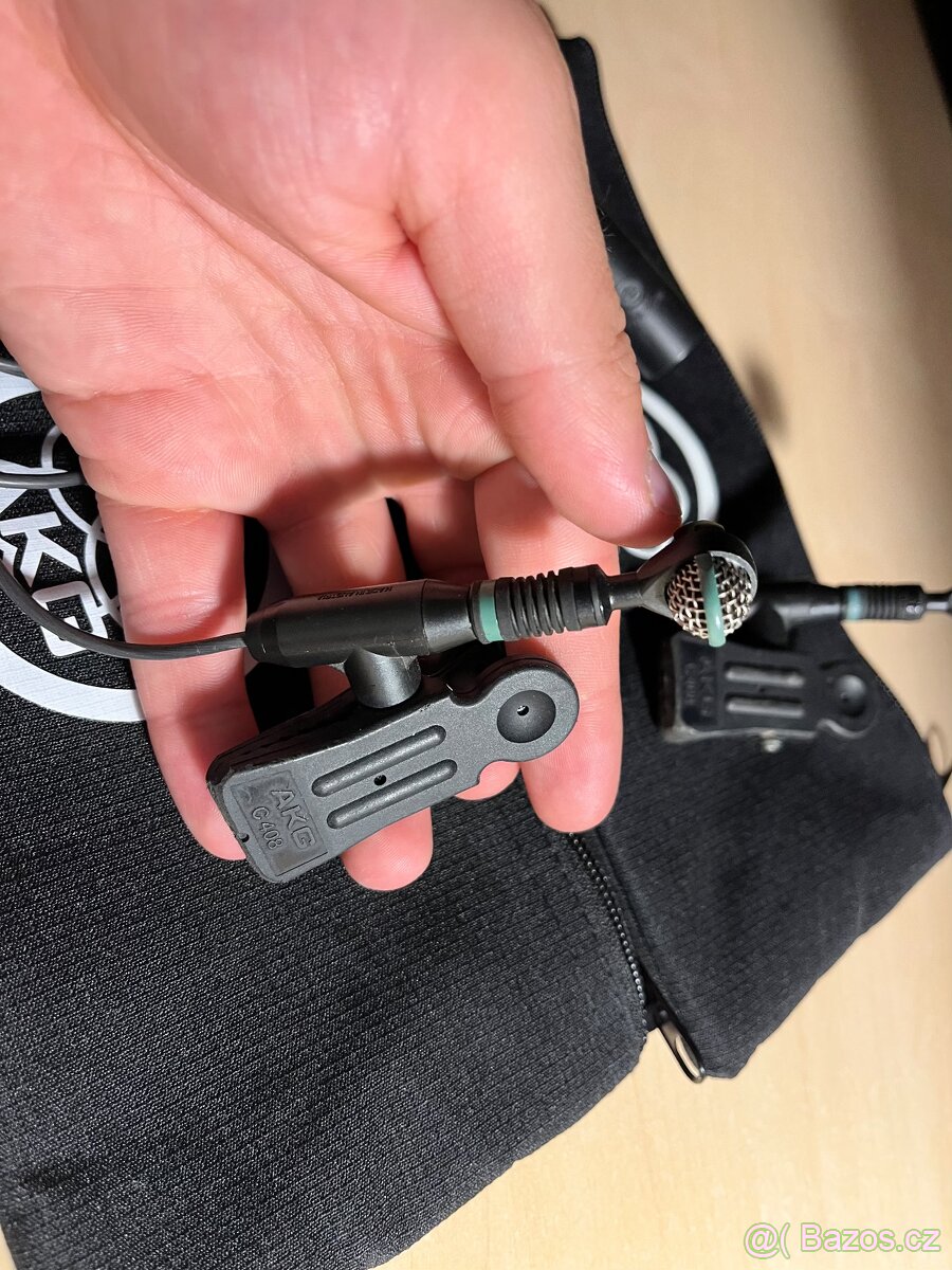 2x AKG C408 - 2