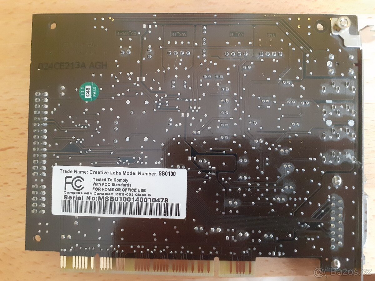 PCI Zvuková karta Creative Sound Blaster Live 5.1 SB0100 - 2