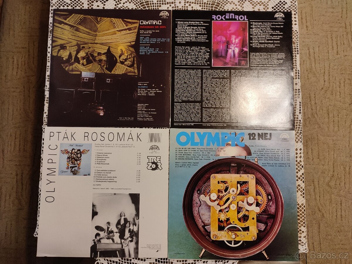 Retro LP desky skupiny Olympic - 2