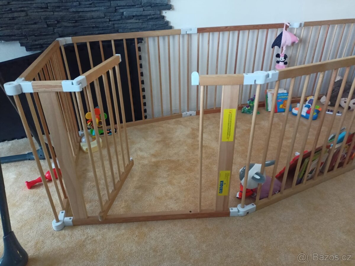 XXL dřevěná ohrádka Kiduku 7,2m - 2