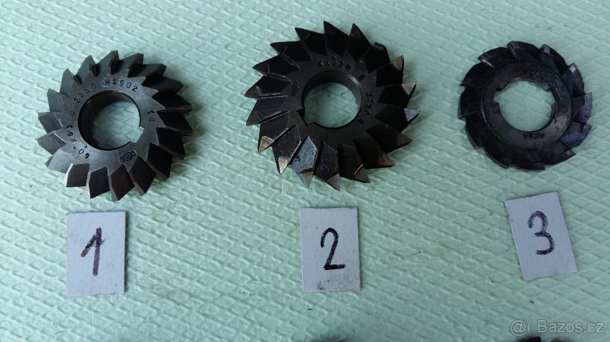 Frézy tvarové - 2