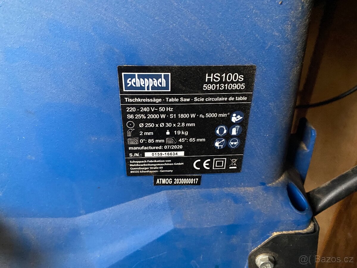 Stolní pila Steppach HS 100s - 2